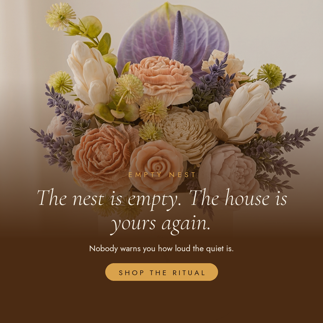 The nest is empty. The house is yours again.