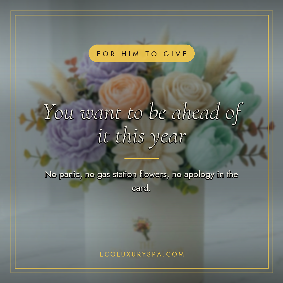 For the man who wants to be ahead of the date this year