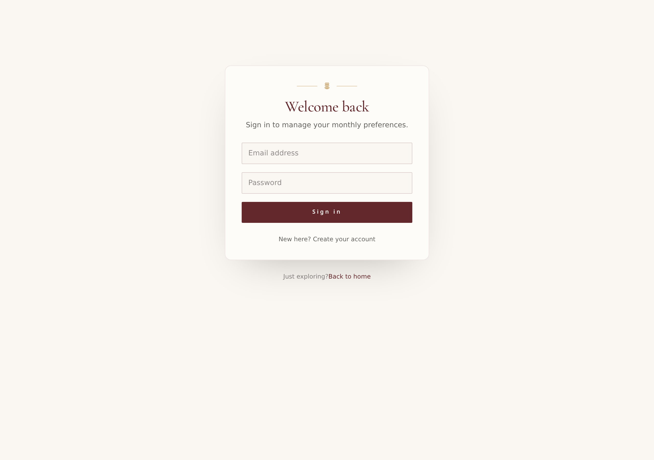 1. Sign in to your account