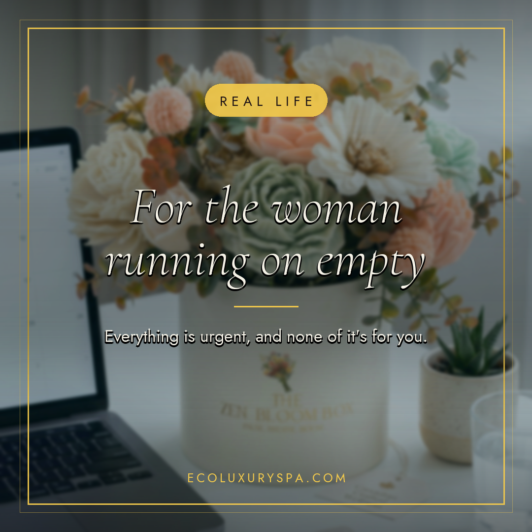 For the woman running on empty