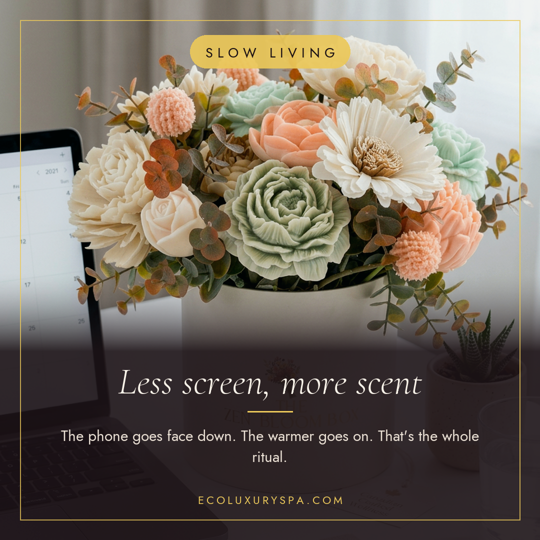 Less screen, more scent