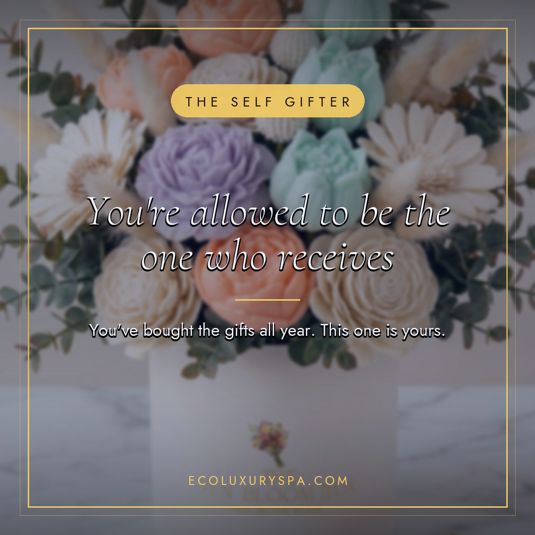 You're allowed to be the one who receives