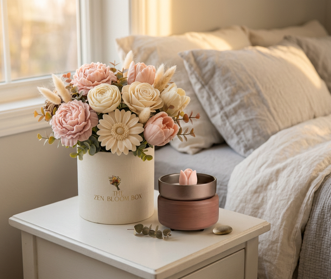 Brass-lit bouquet