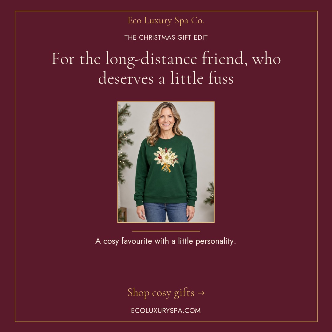 For the long-distance friend, who deserves a little fuss