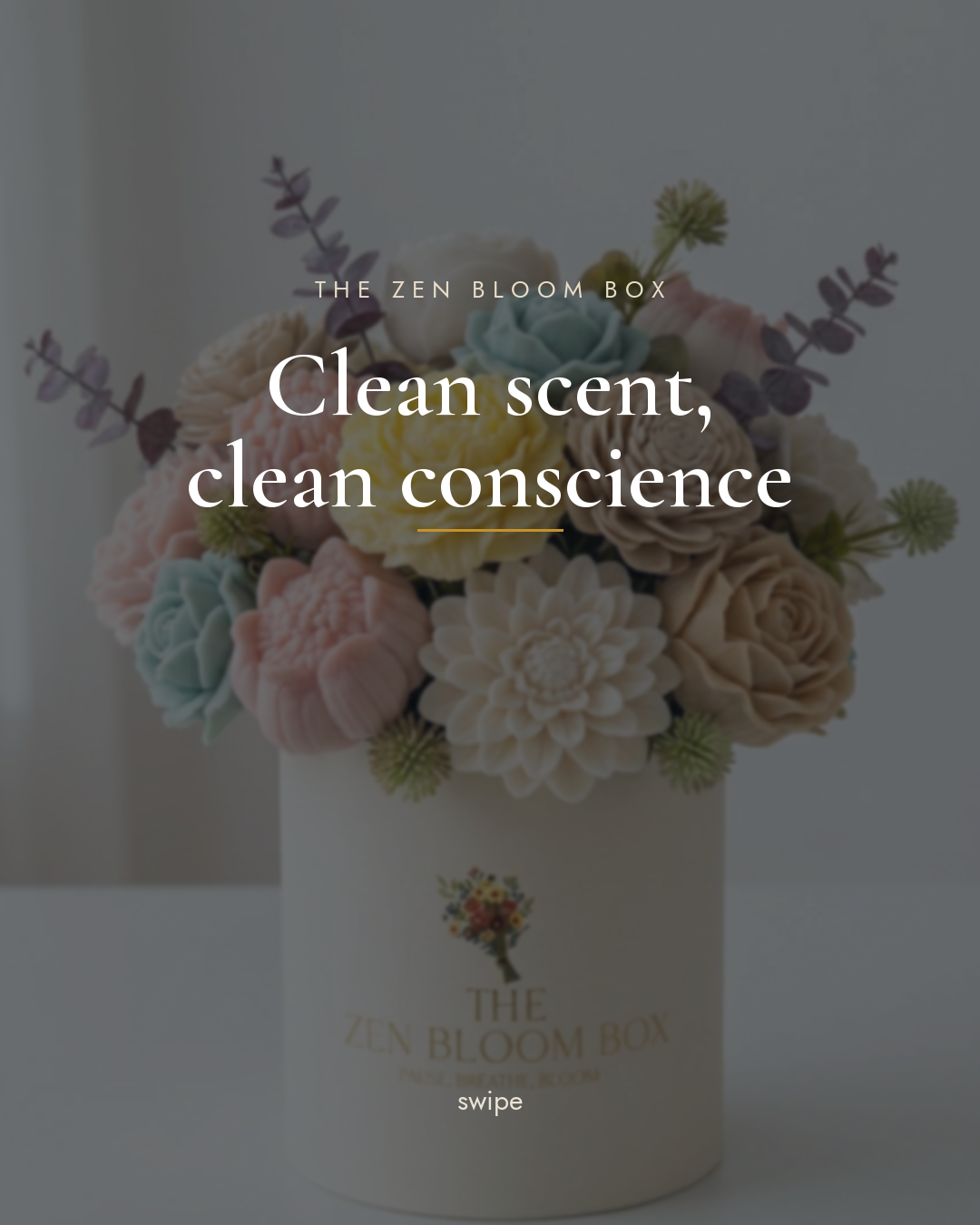 Clean scent, clean conscience