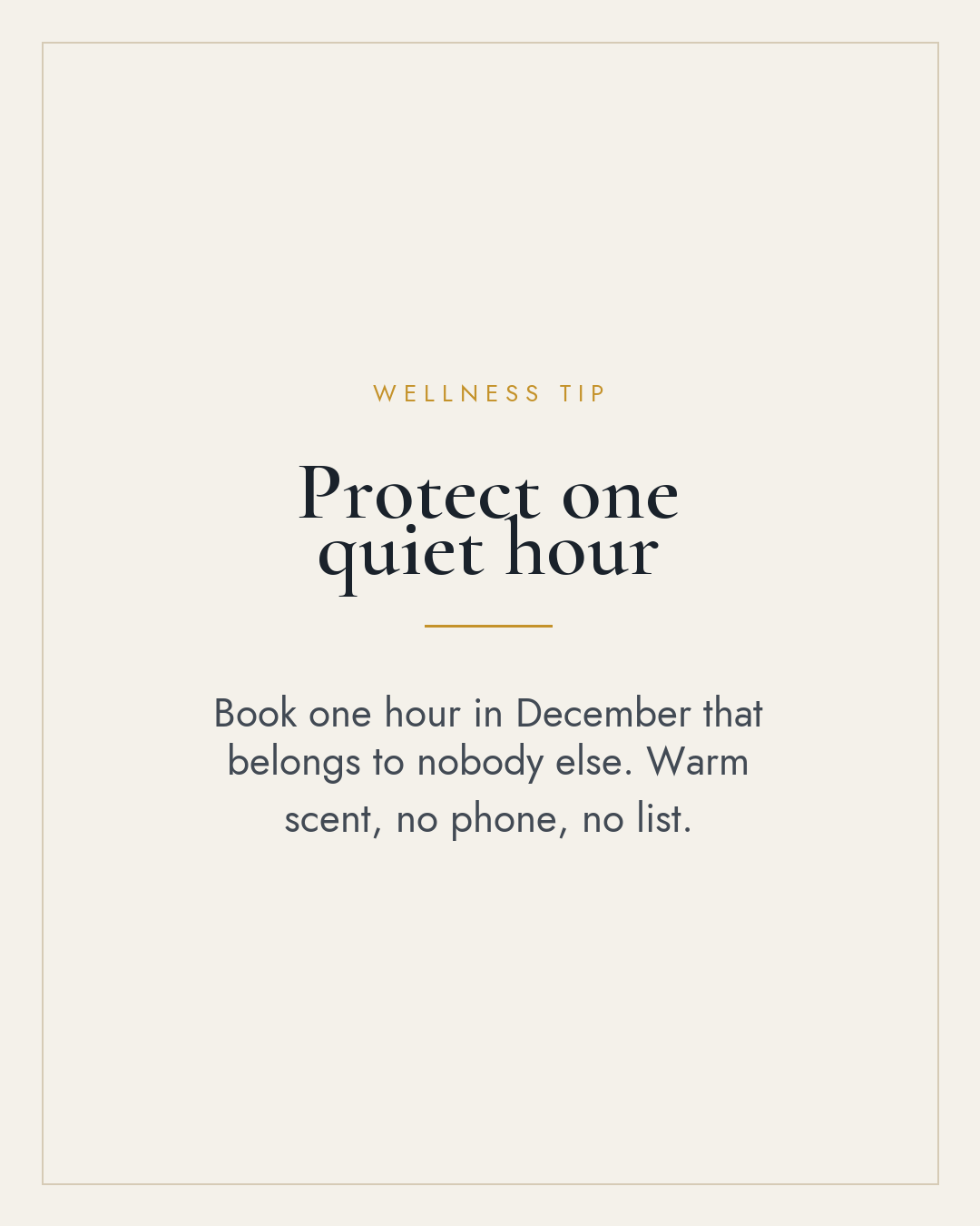 A calmer kind of Christmas slide 3