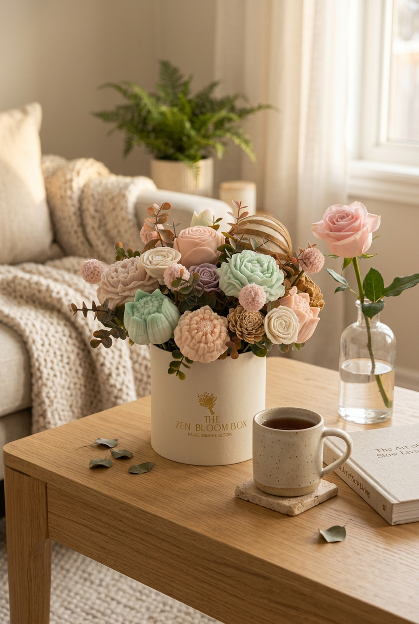 Zen Bloom Box hero bouquet