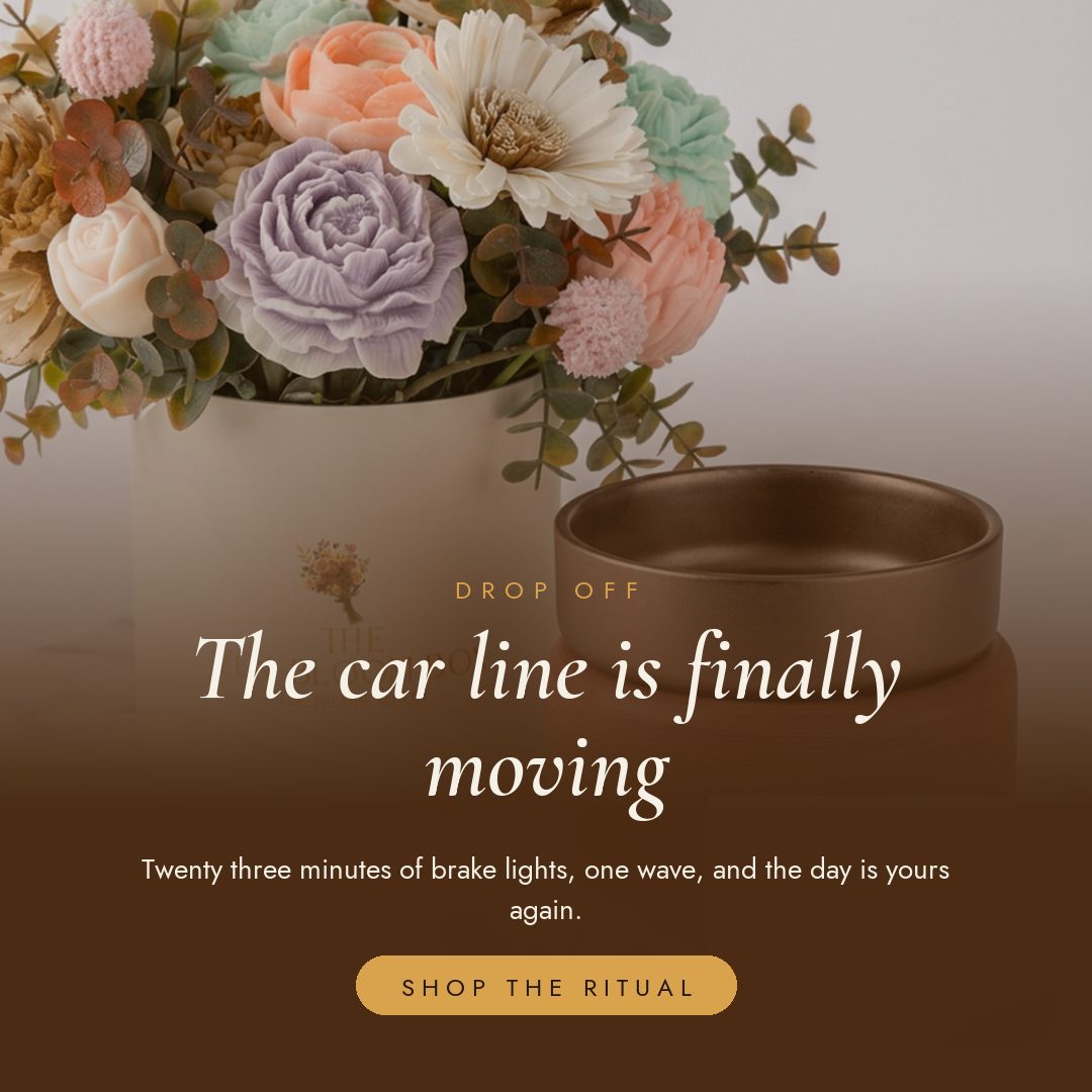 The car line is finally moving. So are you.