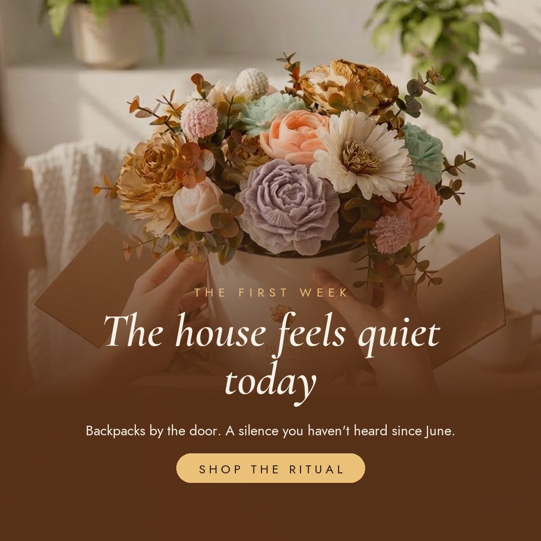 The house feels quiet today. So we made you something.
