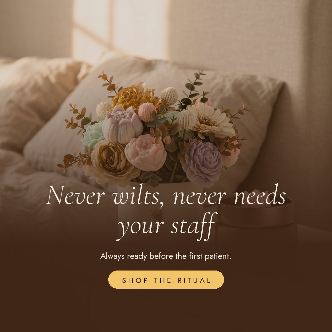 Nobody relaxes in a waiting room. Yours could be different. slide 4