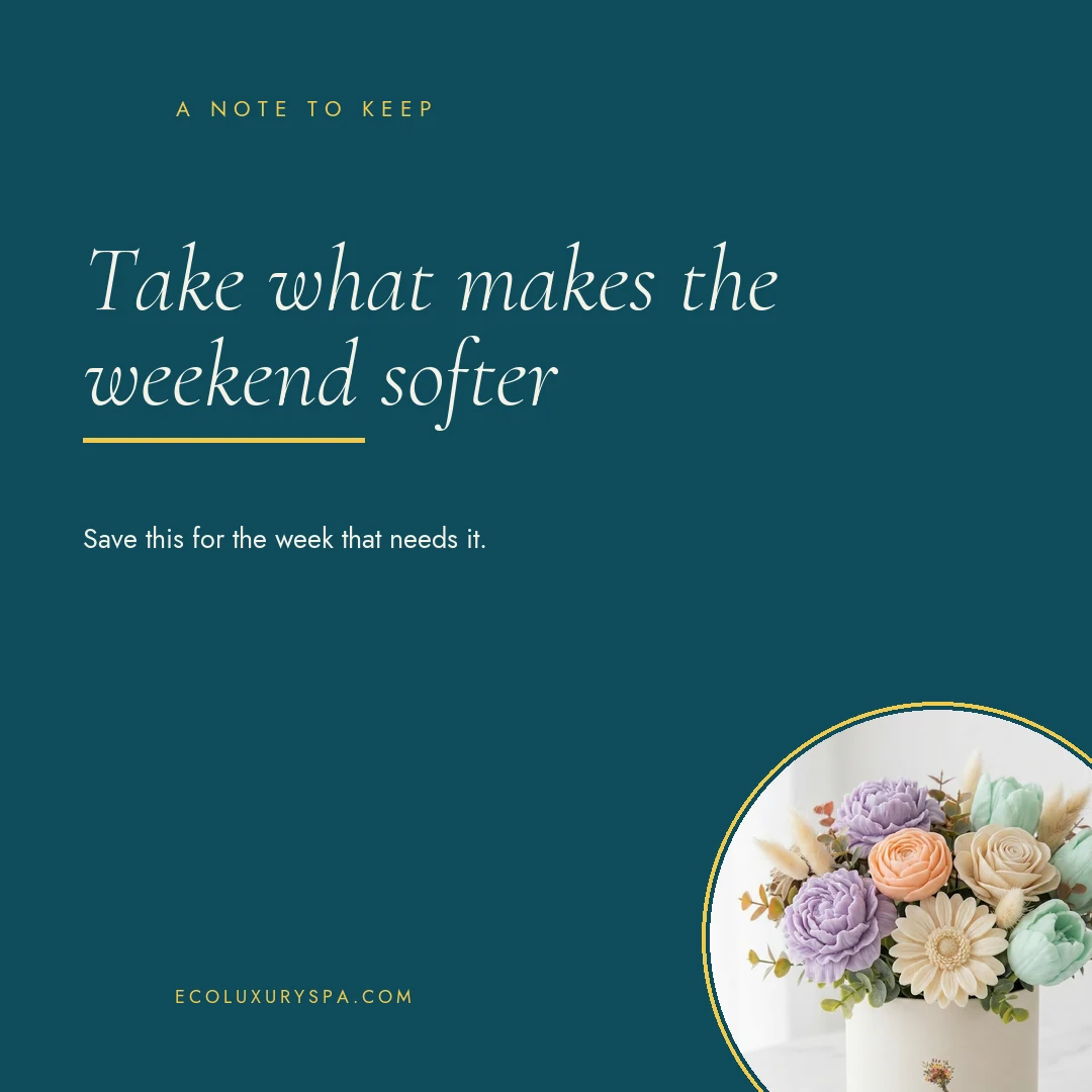 Permission to do less this weekend slide 5
