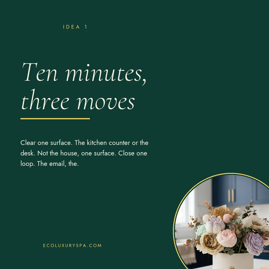 The Friday reset, in three moves slide 2
