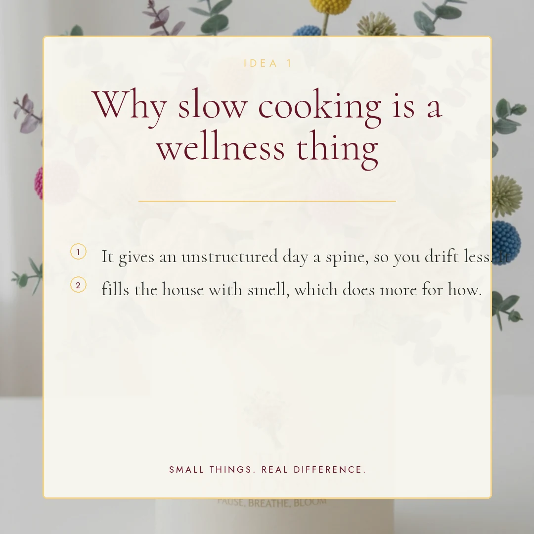 Cook something slow this weekend slide 2
