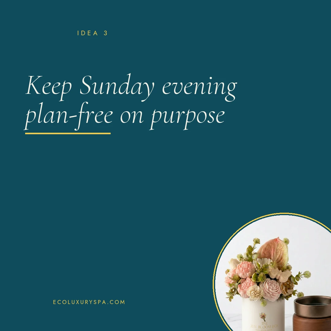 The Sunday scaries, addressed slide 4