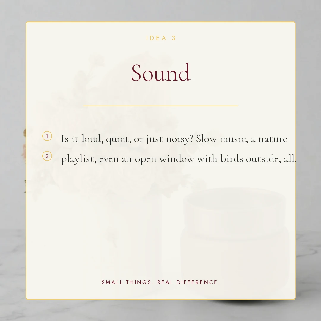 The senses audit slide 4