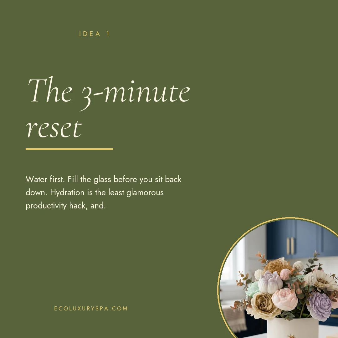 The 3-minute reset that saves your afternoon slide 2