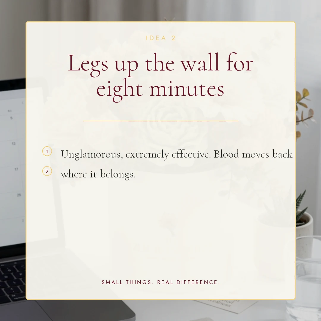 Why your legs ache at the end of the day slide 3