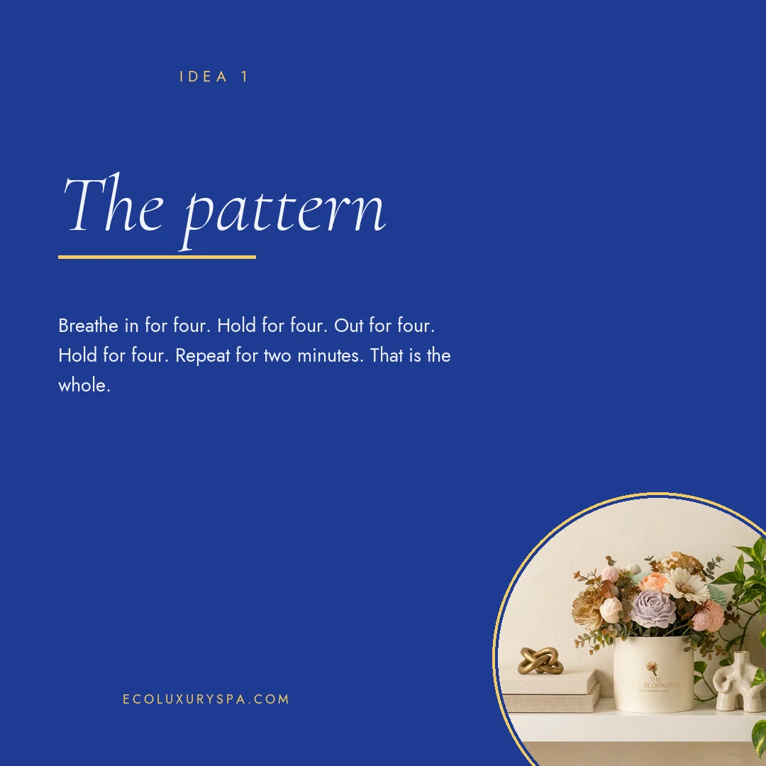Box breathing, and why it beats a deep breath slide 2