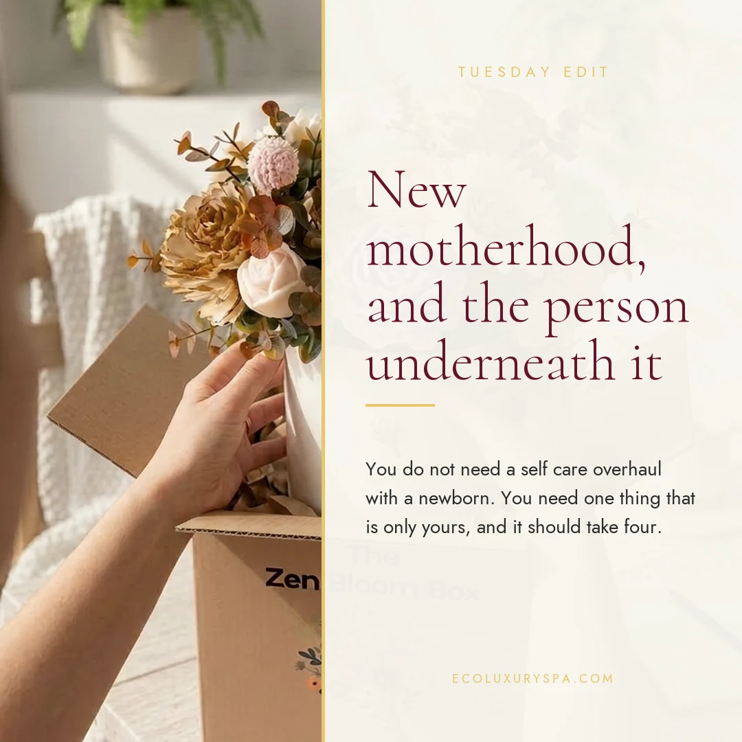 New motherhood, and the person underneath it