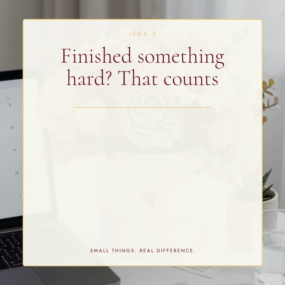 You marked everyone else's milestones slide 3