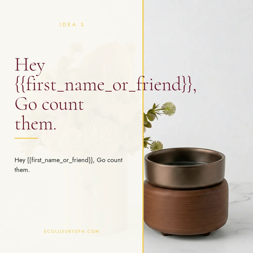 Your candle habit, audited slide 4