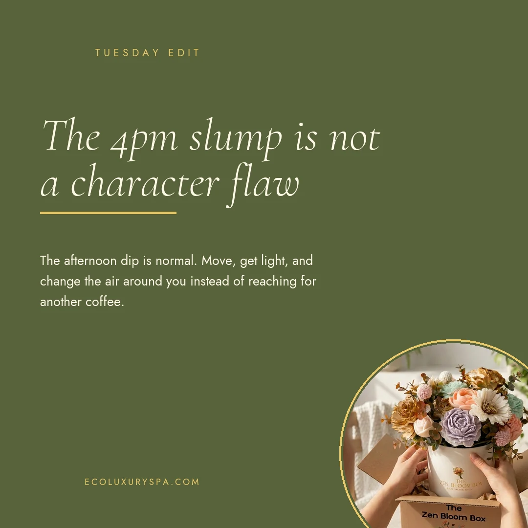 The 4pm slump is not a character flaw