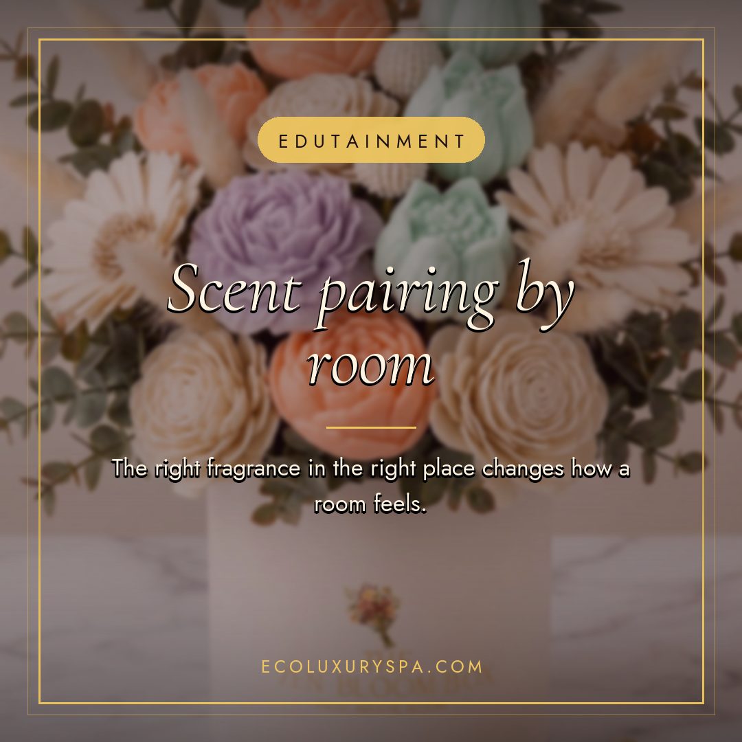Scent pairing by room