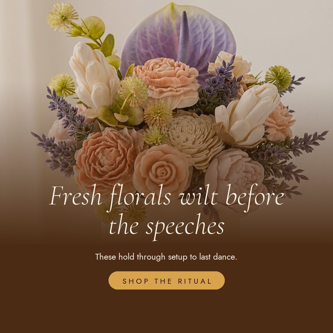 Centrepieces you never have to throw out. slide 2