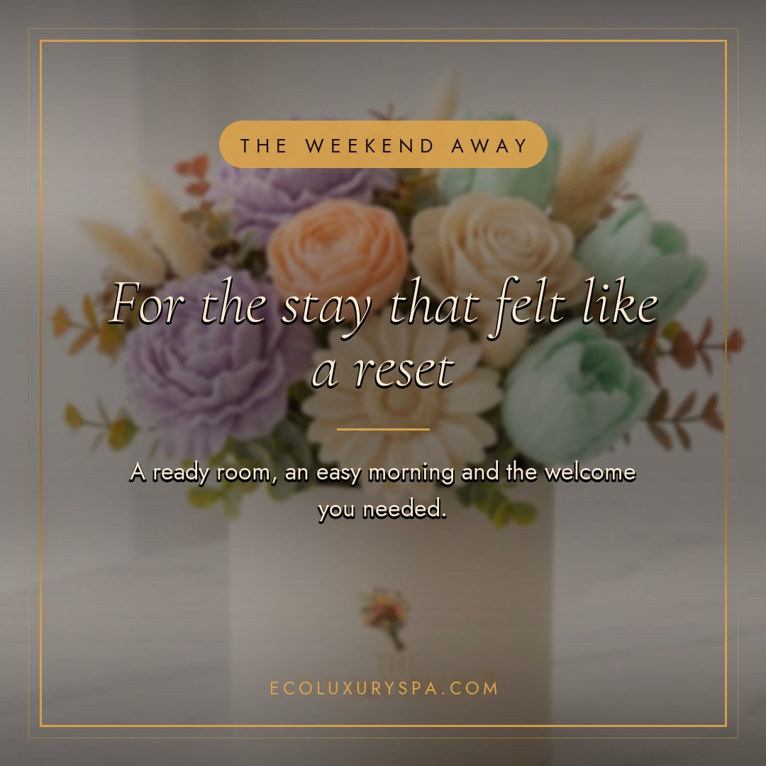 The perfect thank you for the weekend you didn't plan