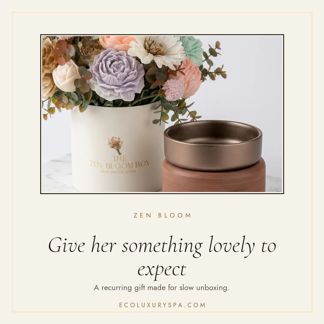 Part of the gift is knowing something lovely is coming slide 5