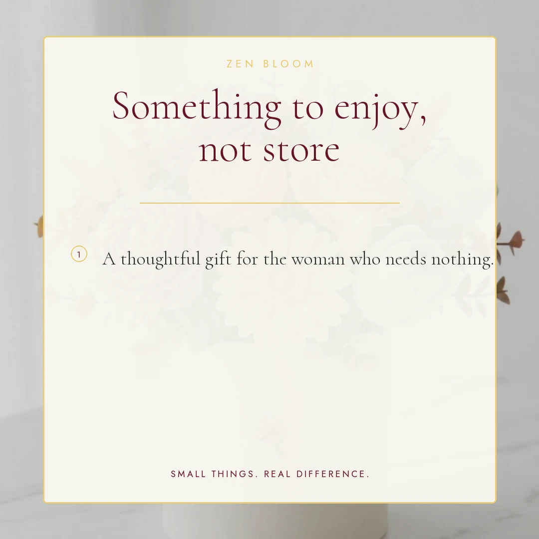 For the woman who says she doesn't need anything slide 5