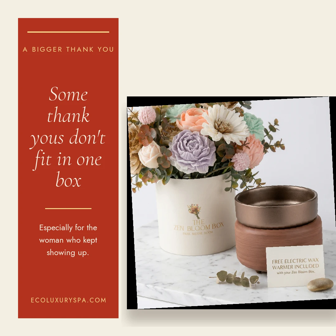 Some thank yous are too big for one delivery