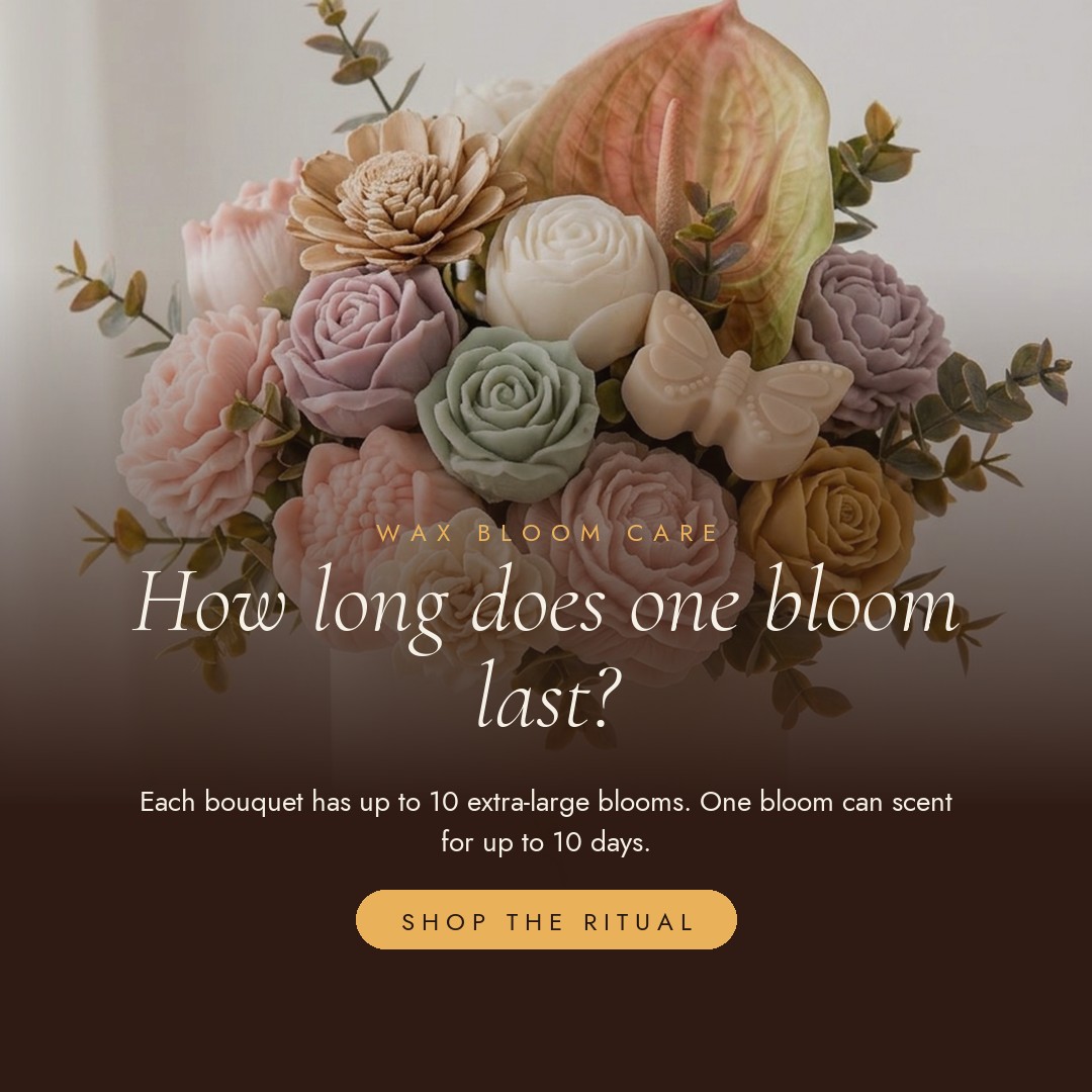 How long does one wax bloom last?