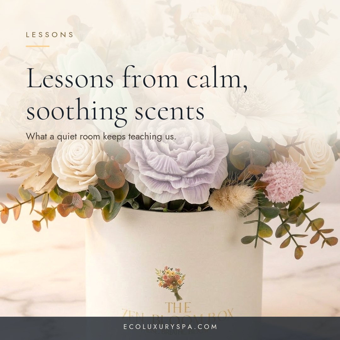 Lessons from calm, soothing scents
