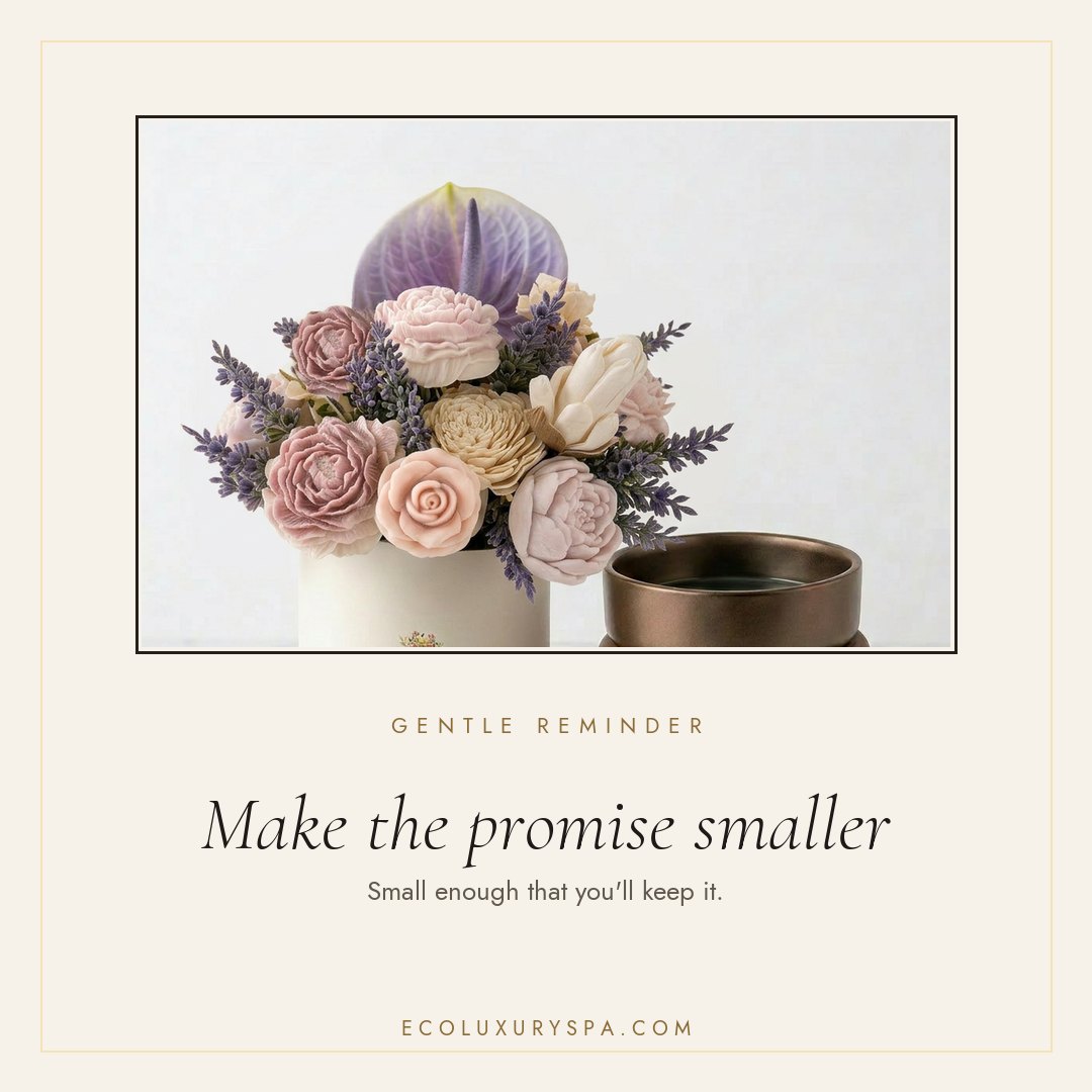 Make the promise smaller.
