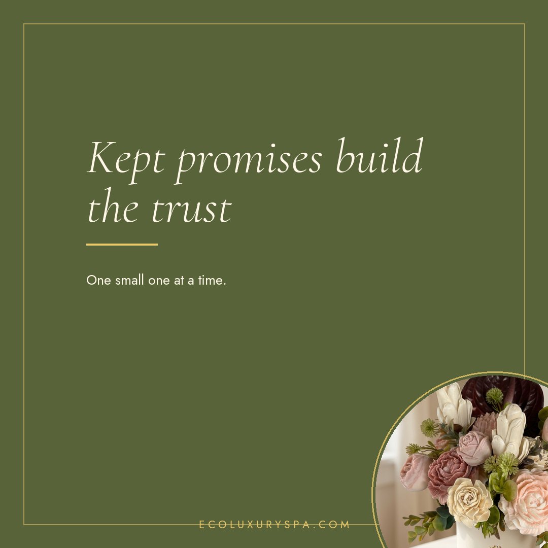 Make the promise smaller. slide 4