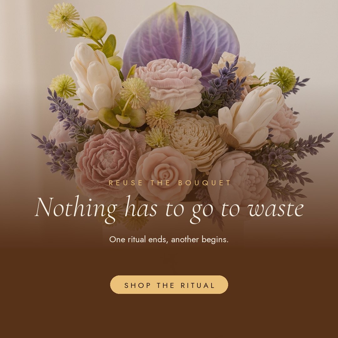 Nothing in the bouquet has to go to waste
