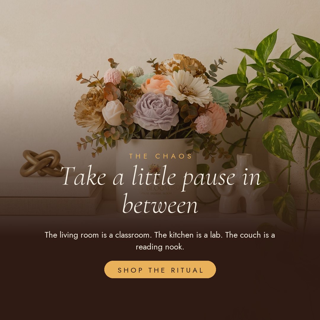 Take a little pause in between the chaos