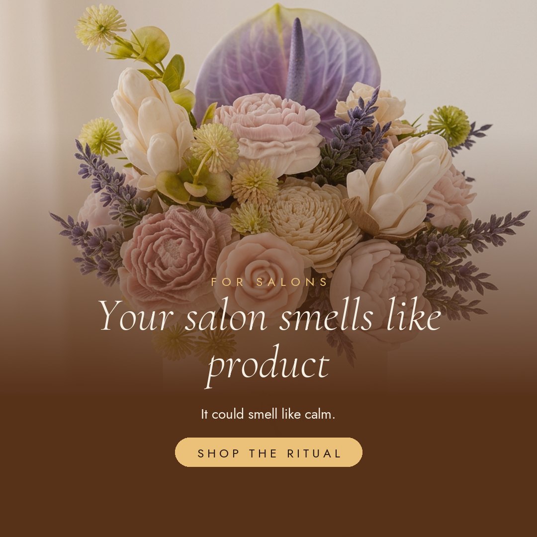 Your salon smells like product. It could smell like calm.