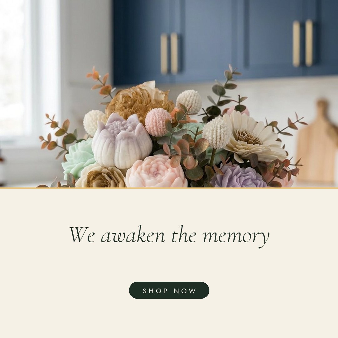 You pick the scent. We awaken the memory. slide 2