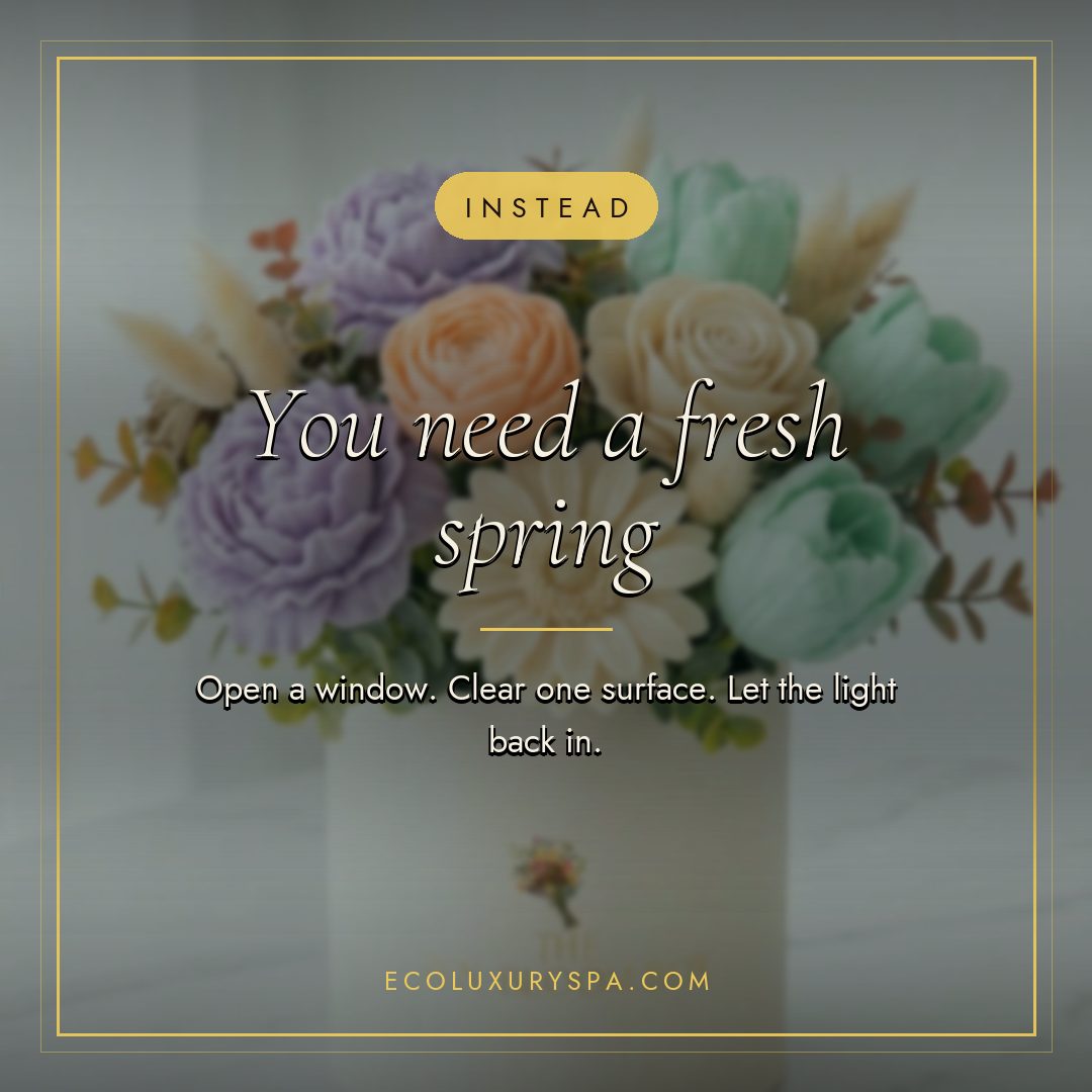 You don't need a new you. You need a fresh spring. slide 2