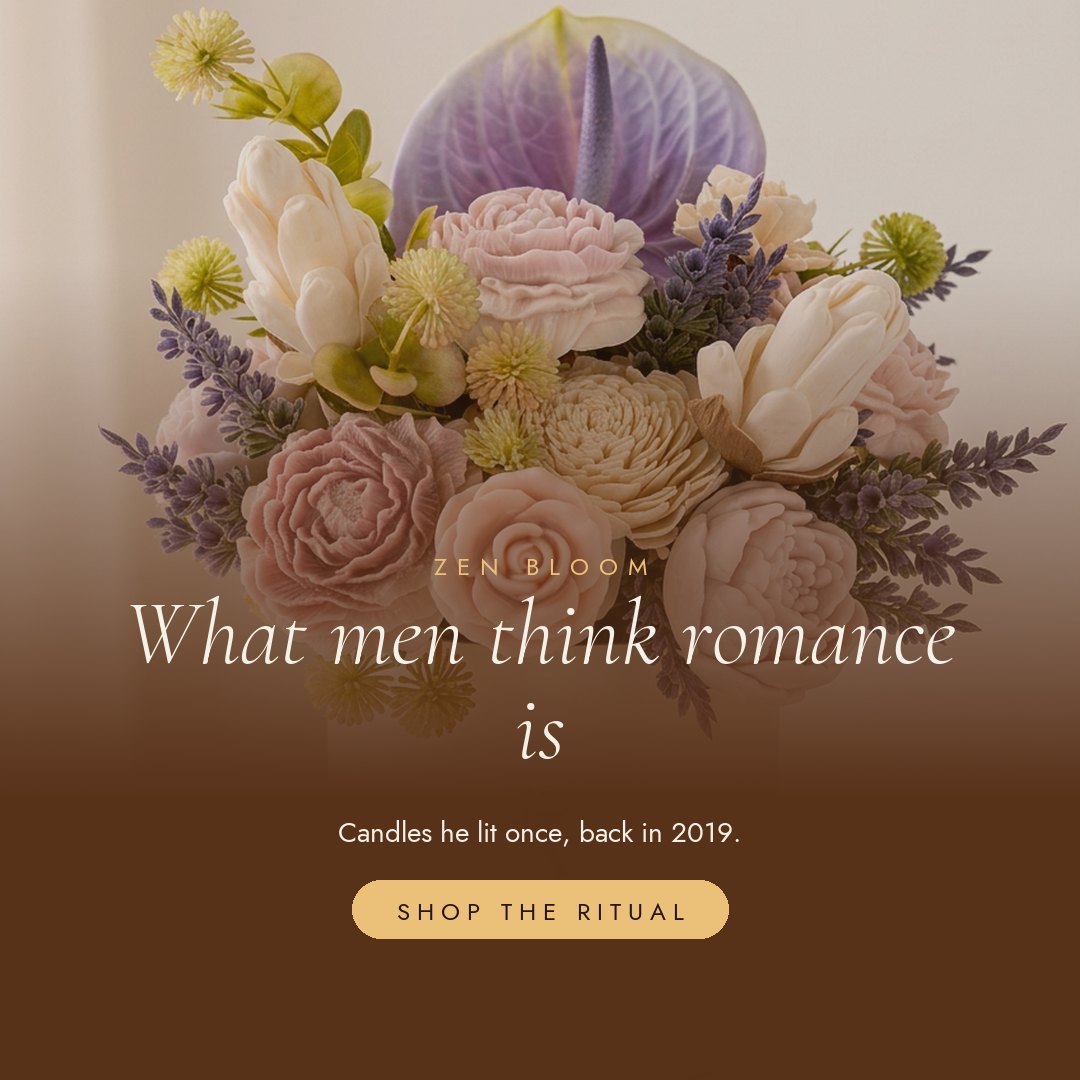 What men think romance is, versus what it actually is.