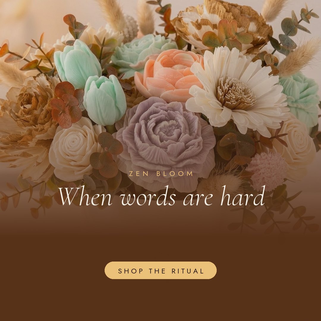 When you don't know what to say, let the bouquet do the talking.