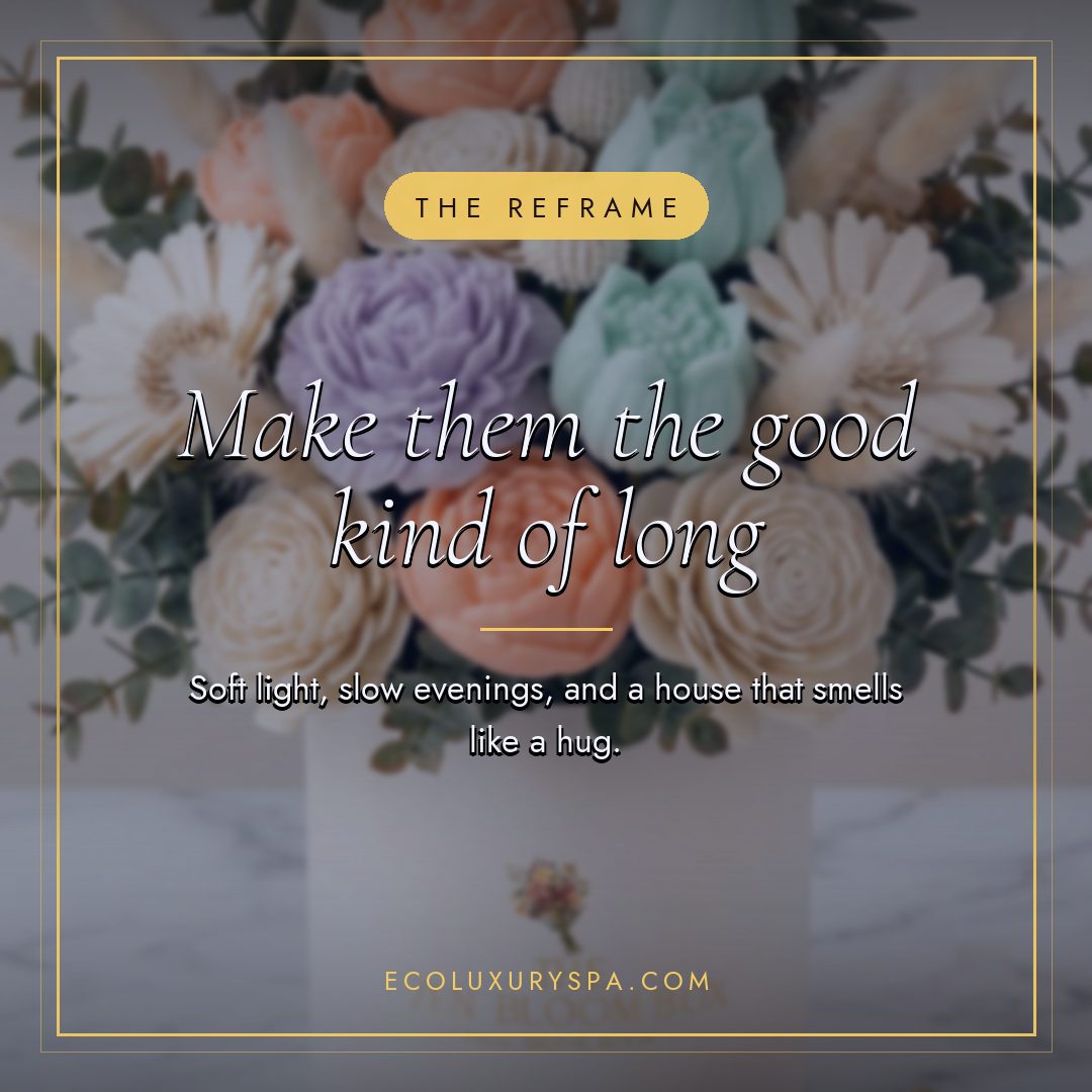The nights are long. Make them the good kind of long. slide 2