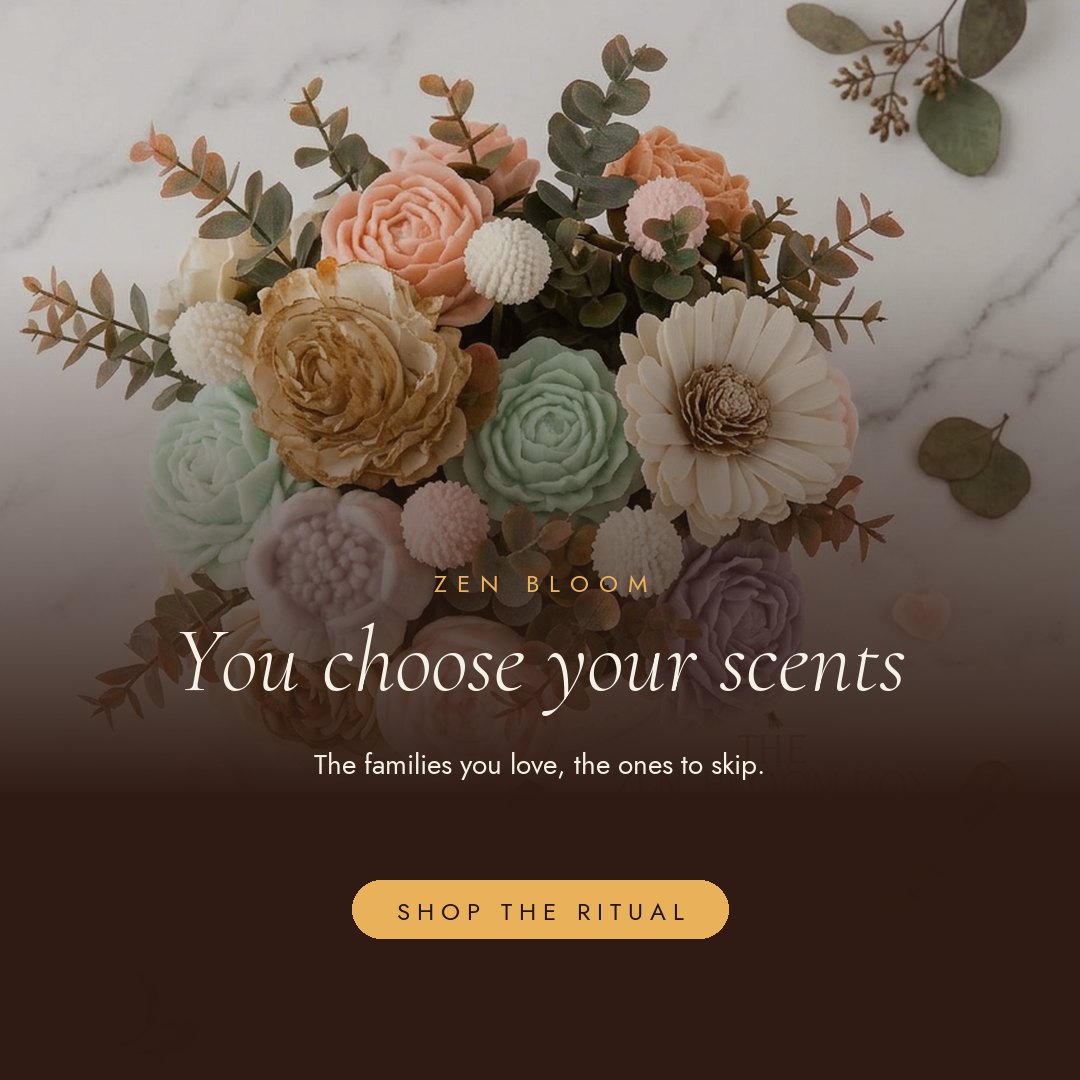 You choose your scents. We do the rest.